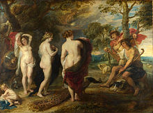 El juicio de Paris (1636),  pintado por Peter Paul Rubens.